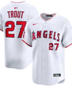 Mike Trout Los Angeles Angels Nike Home Limited Player Jersey - White