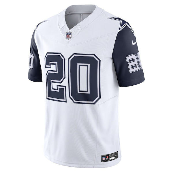 Tony Pollard Dallas Cowboys Nike Vapor F.U.S.E. Limited Jersey - White/Navy - Image 3