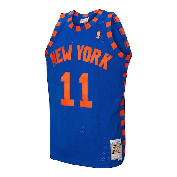 Jamal Crawford New York Knicks 2005/06 Hardwood Classics Swingman Jersey - Blue - Image 2