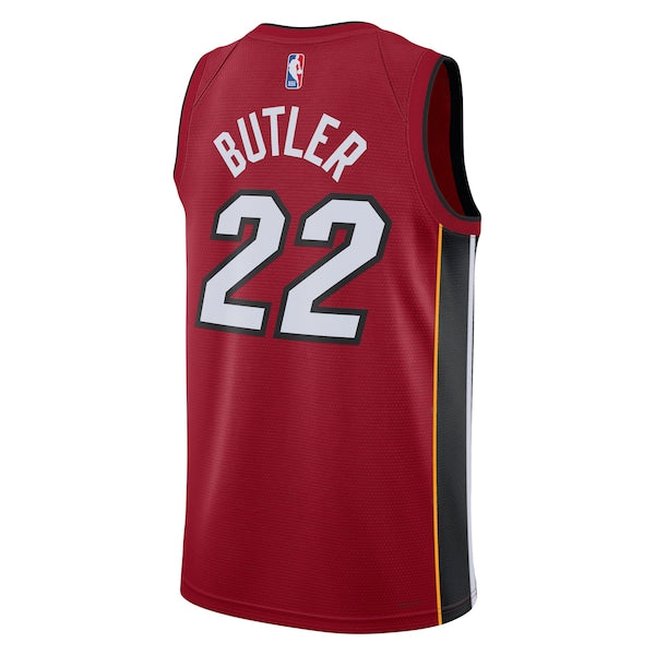 Jimmy Butler Miami Heat Jordan Brand Unisex Swingman Jersey - Statement Edition - Red - Image 3