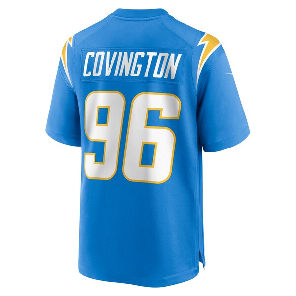 Christian Covington Los Angeles Chargers Nike Team Game Jersey - Powder Blue - Image 3