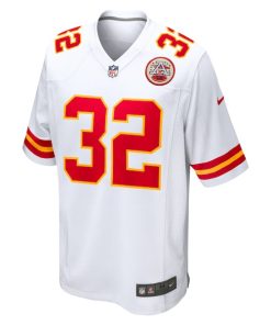 Alternative view of Nick Bolton Kansas City Chiefs Nike Away Game Player Jersey - White