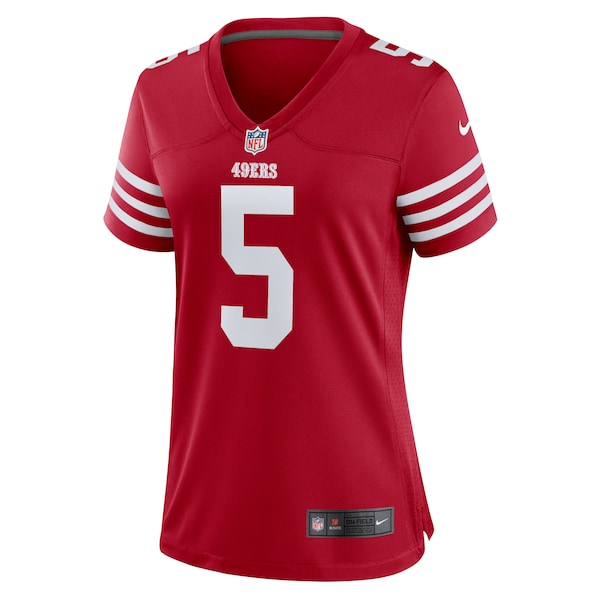 Joshua Dobbs San Francisco 49ers Nike Women's Team Game Jersey - Scarlet - Image 2