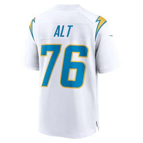 Joe Alt Los Angeles Chargers Nike 2024 NFL Draft First Round Pick Player Game Jersey - White - Image 3