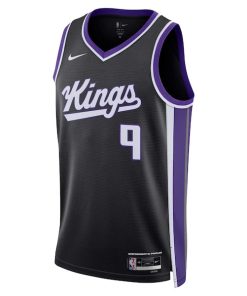 Alternative view of Kevin Huerter Sacramento Kings Nike Unisex Swingman Jersey - Icon Edition - Black