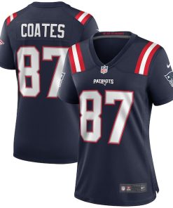 Ben Coates New England Patriots Nike Women's Game Retired Player Jersey - Navy