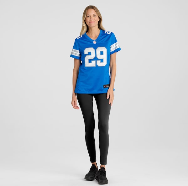 Avonte Maddox Detroit Lions Nike Women's Team Game Jersey - Blue - Image 5
