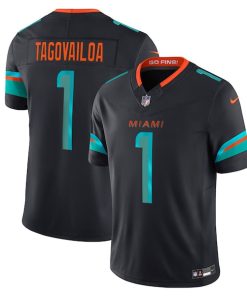 Tua Tagovailoa Miami Dolphins Nike 2025 Rivalries Collection Limited Jersey - Pitch Blue