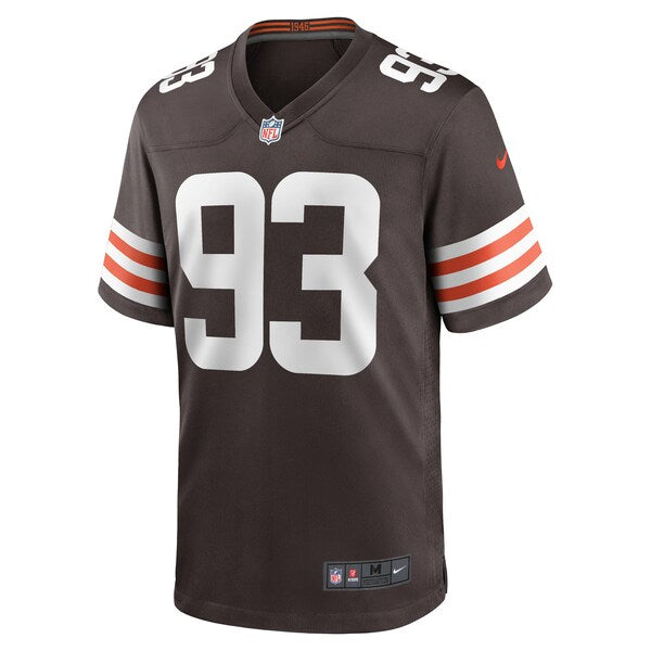 Shelby Harris Cleveland Browns Nike Team Game Jersey - Brown - Image 2