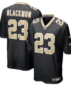 Julian Blackmon New Orleans Saints Nike Team Game Jersey -  Black