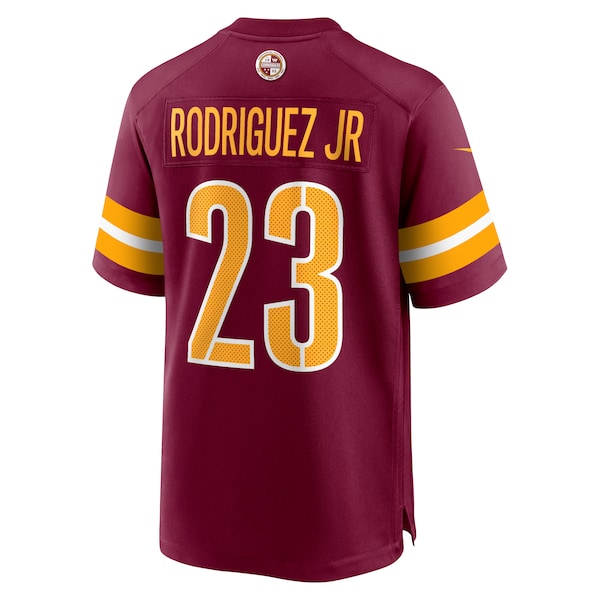 Chris Rodriguez Jr. Washington Commanders Nike Team Game Jersey - Burgundy - Image 3