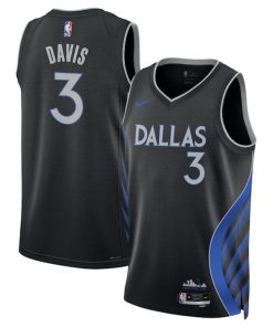 Anthony Davis Dallas Mavericks Nike Unisex 2025/26 Swingman Jersey - Black - City Edition