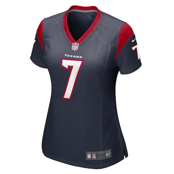 C.J. Stroud Houston Texans Nike Women's Player Jersey - Navy/Red/White - Image 3