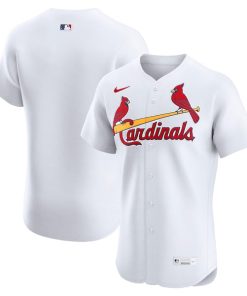 Alternative view of St. Louis Cardinals Nike Home Elite Jersey - White/Cream