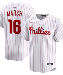 Brandon Marsh Philadelphia Phillies Nike Home Limited Player Jersey - White