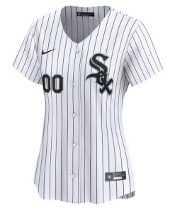 Alternative view of Chicago White Sox Nike Women's Home Limited Custom Jersey - White