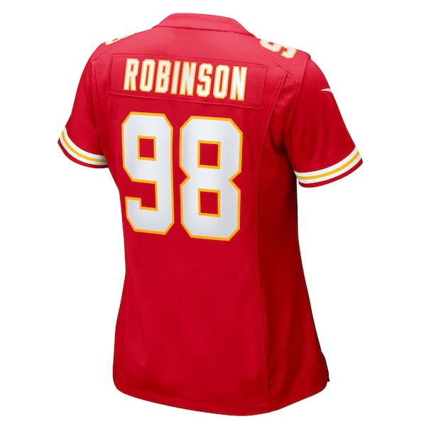 Janarius Robinson Kansas City Chiefs Nike Women's Team Game Jersey - Red - Image 3