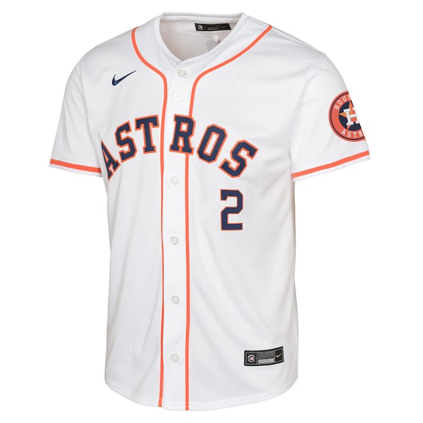 Alex Bregman Houston Astros Nike Youth Home Limited Jersey?ยจC White - Image 2