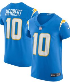Justin Herbert Los Angeles Chargers Nike Vapor Elite Player Jersey - Powder Blue