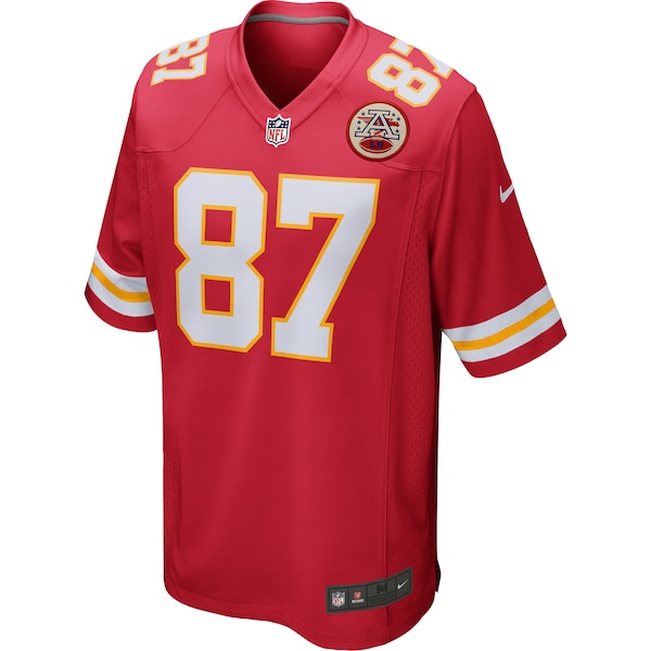Travis Kelce Kansas City Chiefs Nike Game Jersey - Red - Image 2