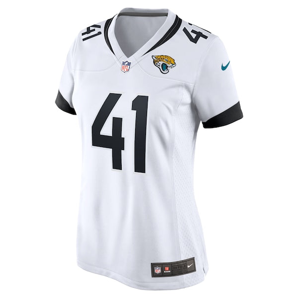 Josh Hines-Allen Jacksonville Jaguars Nike Women's Player Game Jersey - White - Image 2