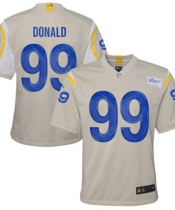 Aaron Donald Los Angeles Rams Nike Youth Game Jersey - Cream