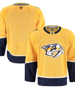 Nashville Predators  Home Authentic Pro Jersey - Yellow