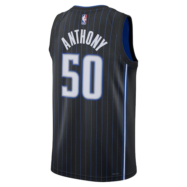 Cole Anthony Orlando Magic Nike Unisex Swingman Jersey - Icon Edition - Black/White - Image 4