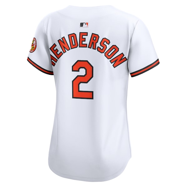 Gunnar Henderson Baltimore Orioles Nike Women's Home Limited Player Jersey?ยจC White - Image 3