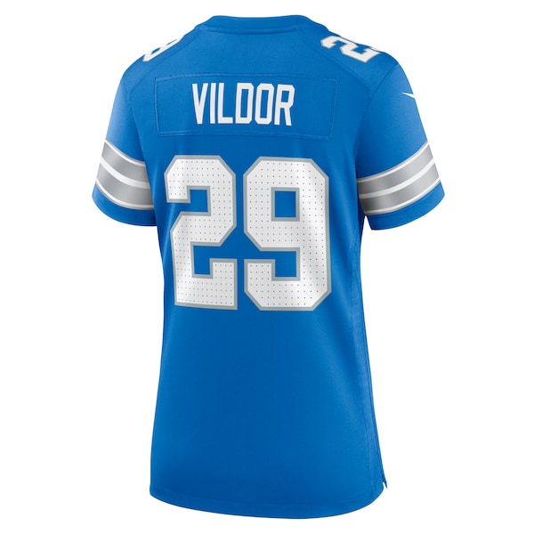 Kindle Vildor Detroit Lions Nike Women's Team Game Jersey - Blue - Image 4