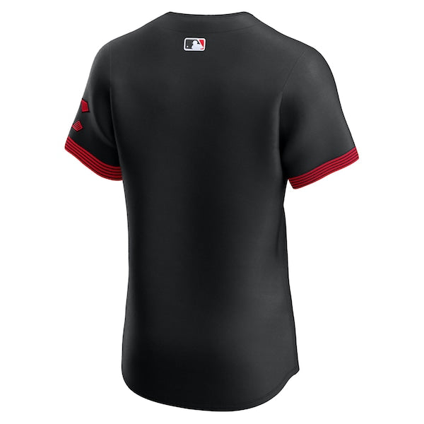 Cincinnati Reds Nike City Connect Elite Jersey - Black - Image 3