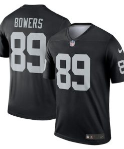 Brock Bowers Las Vegas Raiders Nike Team Legend Jersey - Black