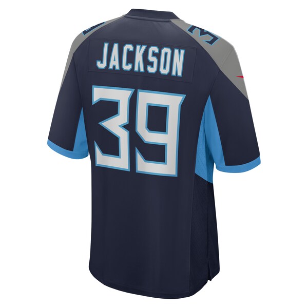Matthew Jackson Tennessee Titans Nike Team Game Jersey - Navy - Image 3