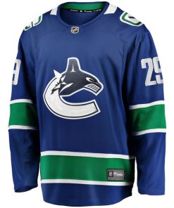 Alternative view of Marcus Pettersson Vancouver Canucks  Home Breakaway Jersey - Blue
