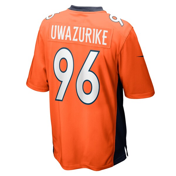 Eyioma Uwazurike Denver Broncos Nike Game Player Jersey - Orange - Image 3