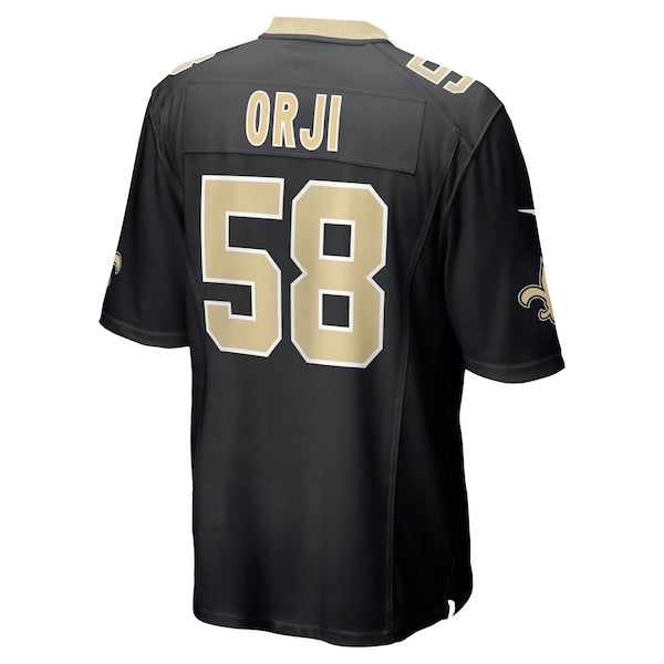 Anfernee Orji New Orleans Saints Nike Team Game Jersey - Black - Image 3