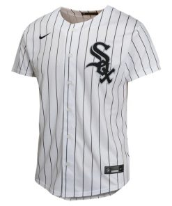 Alternative view of Eloy Jimenez Chicago White Sox Nike Youth Home Game Player Jersey - White