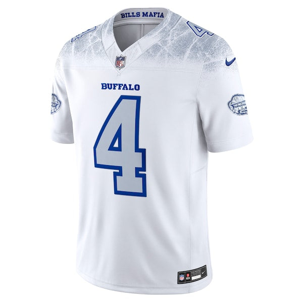 James Cook III Buffalo Bills Nike 2025 Rivalries Collection Limited Jersey - White - Image 2