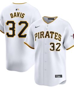 Henry Davis Pittsburgh Pirates Nike Home Limited Player Jersey?¨C White
