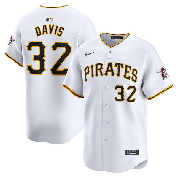 Henry Davis Pittsburgh Pirates Nike Home Limited Player Jersey?ยจC White