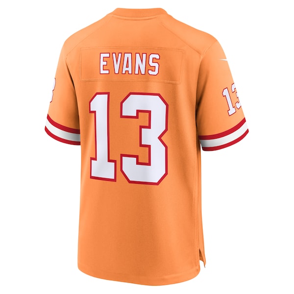 Mike Evans Tampa Bay Buccaneers Nike Throwback Game Jersey - Orange - Image 3