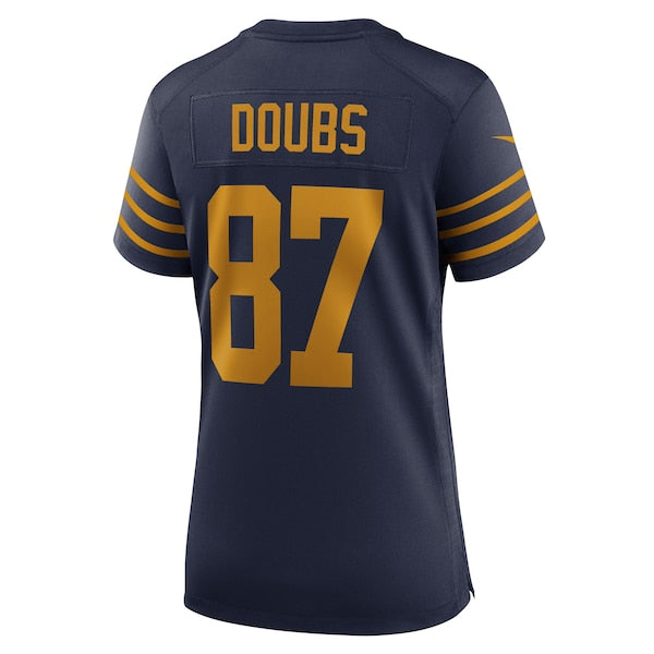 Romeo Doubs Green Bay Packers Nike Women's The 1923 Classic Game Jersey - Navy - Image 3