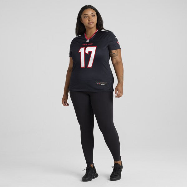 Braxton Berrios Houston Texans Nike Women's Team Game Jersey - Navy - Image 6