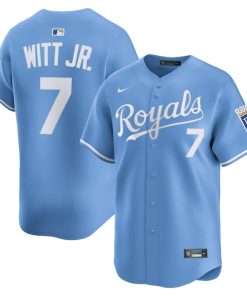 Bobby Witt Jr. Kansas City Royals Nike Alternate Limited Player Jersey - Light Blue