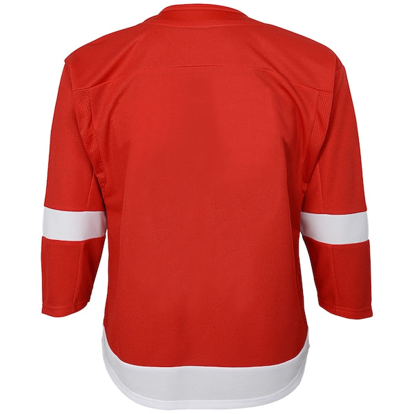 Detroit Red Wings Youth Home Blank Premier Jersey - Red - Image 3