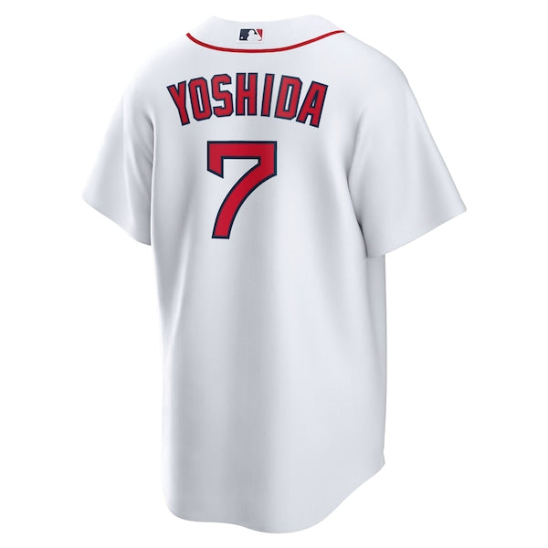 Masataka Yoshida Boston Red Sox Nike Replica Player Jersey - White - Image 3