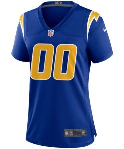 Alternative view of Los Angeles Chargers Nike Women's Alternate Custom Game Jersey - Royal