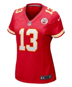 Alternative view of Chris Oladokun Kansas City Chiefs Nike Women's  Game Jersey -  Red