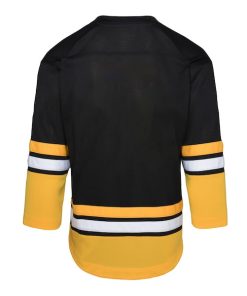 Alternative view of Boston Bruins Toddler 100th Anniversary Replica Jersey - Black