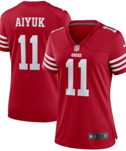 Brandon Aiyuk San Francisco 49ers Nike Women's Player Jersey - Scarlet